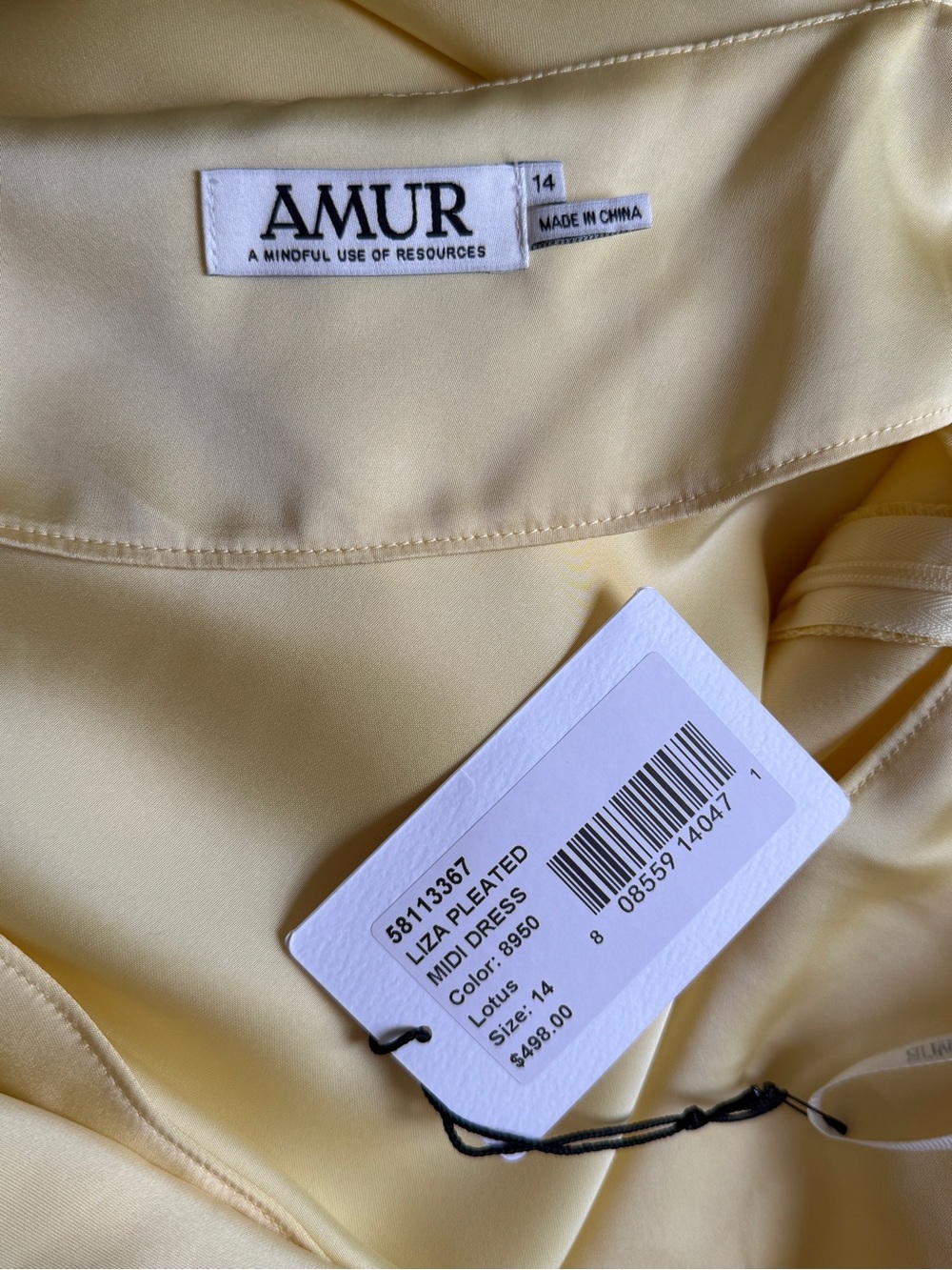 AMUR Liza midi dress - Picture 11 of 14